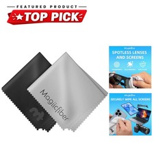 MagiicFiber Microfiber Cleaning Cloths Soft Lint-Free Streak-Free Wipes