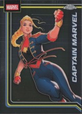 2026 Topps Chrome Marvel Comics #21 Captain Marvel