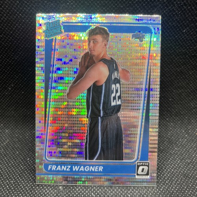 #ad 2021 22 Donruss Optic #185 Franz Wagner Target Pulsar Prizm Rookie Magic $3.00