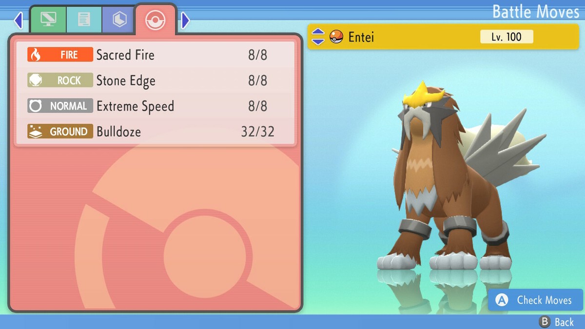 entei shiny pokemon card Shiny Entei 6IVs Pokemon BDSP