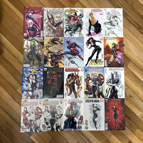 ASM #18 Wolverine #1 Siege #3 La Mole J. Scott Campbell Variant LOT x20 Most NM