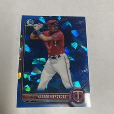 2022 Bowman Chrome Draft Sapphire Yasser Mercedes Rc #BDC-11