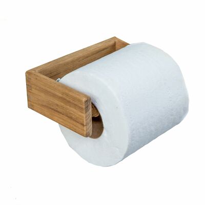Whitecap Teak Toilet Tissue Rack Wall Mount Bathroom Holder 62322