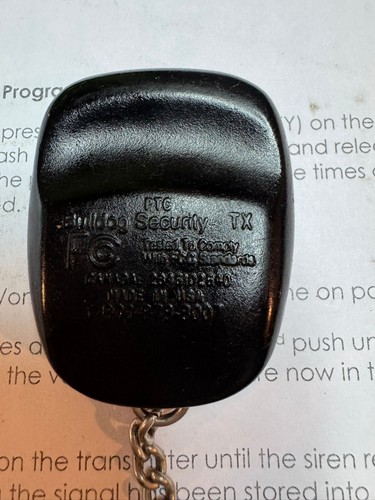 BULLDOG RED LED KEYLESS REMOTE ALARM Car Starter Long Range RS82I RS82P RS79P - Picture 8 of 10