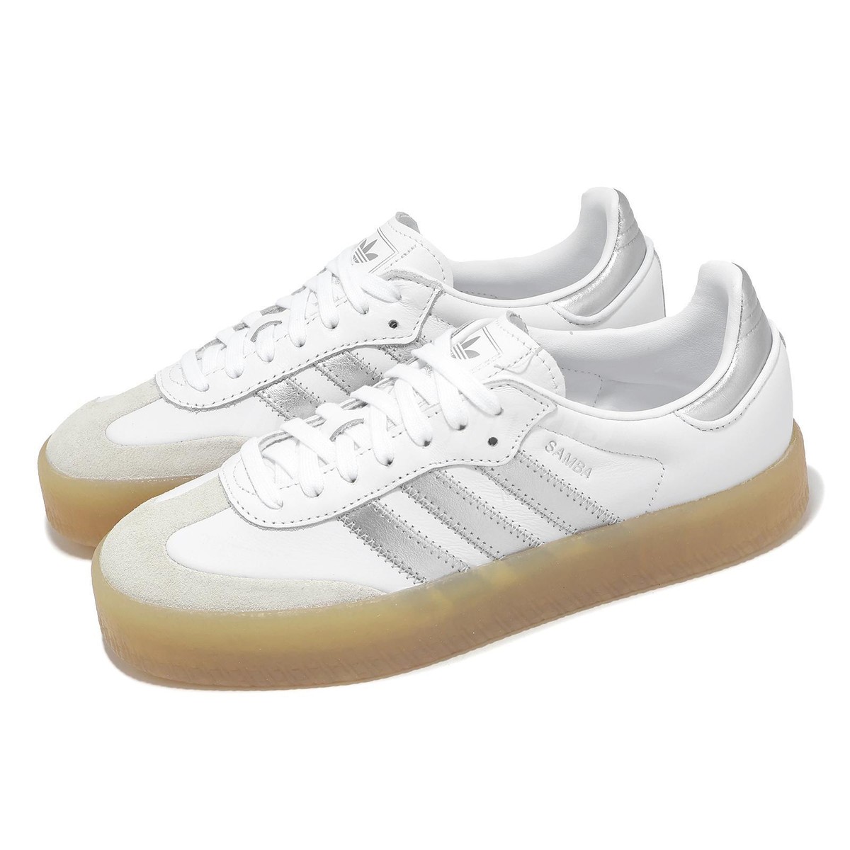 adidas Originals Sambae W Footwear White Silver Metallic Gum
