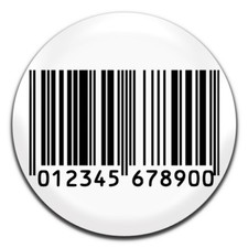 Código de Barras Novedad Establecimiento Anticapitalismo 25mm/1 Pulgada D Pin Botón Insignia
