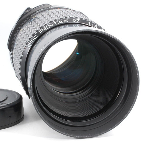 PENTAX SMC Pentax 67 200mm F/4 Lens for 67 II 6x7 w/ Hood [Mint] from JAPAN 353*