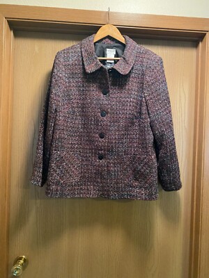 LIZ BAKER Women s Size 18 Blazer Jacket Coat Lined Career Preppy