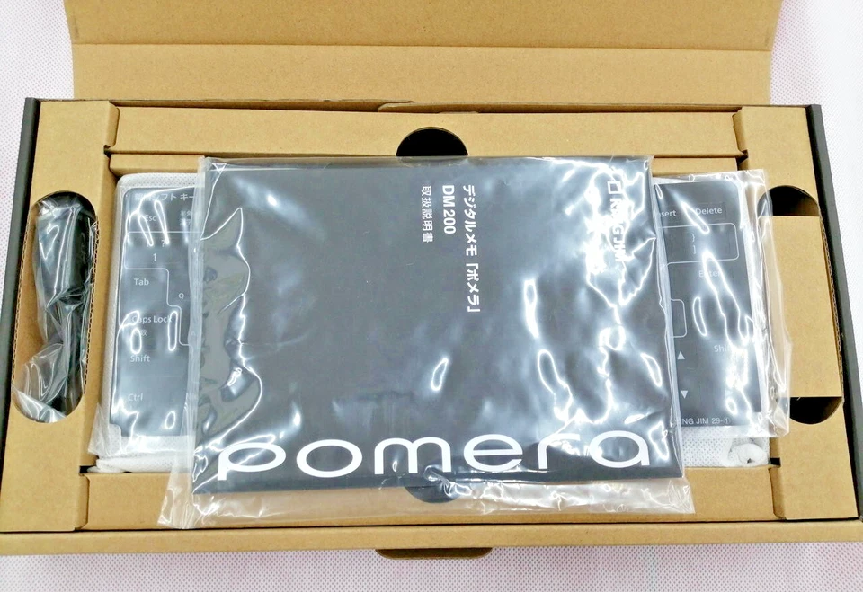 KINGJIM Pomera DM200 Digital Memo KING JIM Black Japanese eBook Readers UNUSED - Image 3 of 4