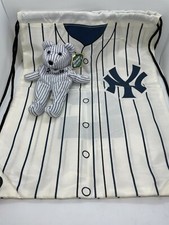 Derek Jeter 2 New York Yankees FAN BAG BEAR Bamm Beano's Bear NY Oct 21 1998