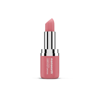 Mamaearth Creamy Matte Long Stay Lipstick - Hibiscus Nude (4.2 g