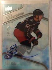 2019/20 Ice Premieres Emil Bemstrom Rookie Auto #IPA-BE 226/399 Blue Jackets