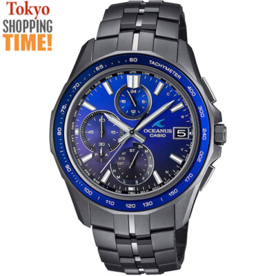 Casio Oceanus Manta OCW-S7000B-2AJF Solar Radio Bluetooth Men Watch Japan NEW