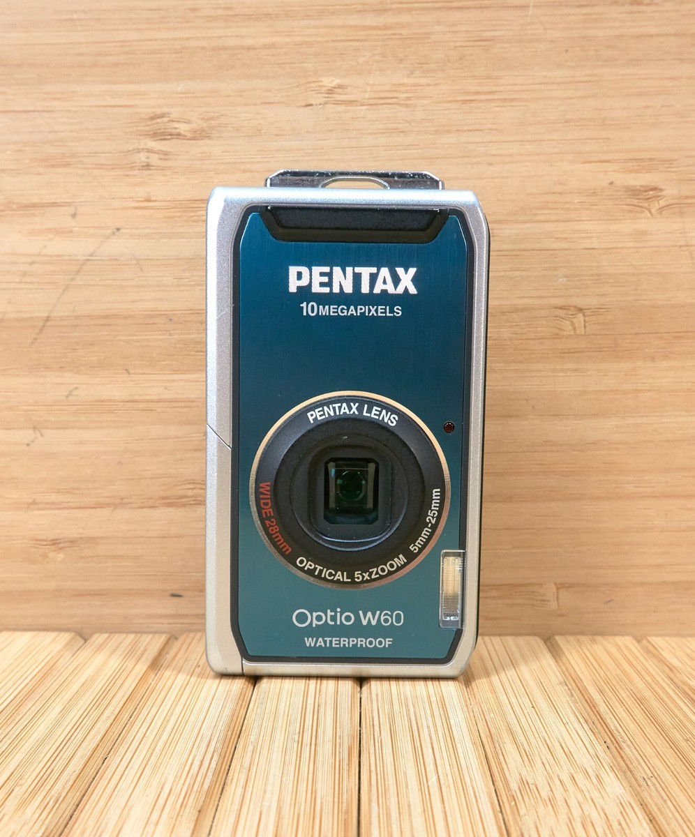 Pentax Optio W60 Waterproof 10MP Digital Camera, with 5X Wide