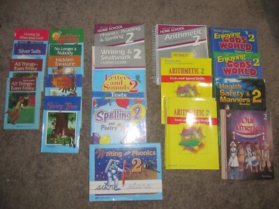ABeka 2nd Grade 2 Curriculum SET Reading Spelling Phonics Science Math History