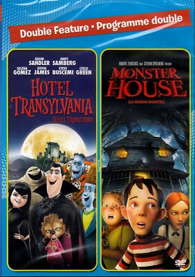 Hotel Transylvania + Monster House - New Double Feature DVD - Adam Sandler