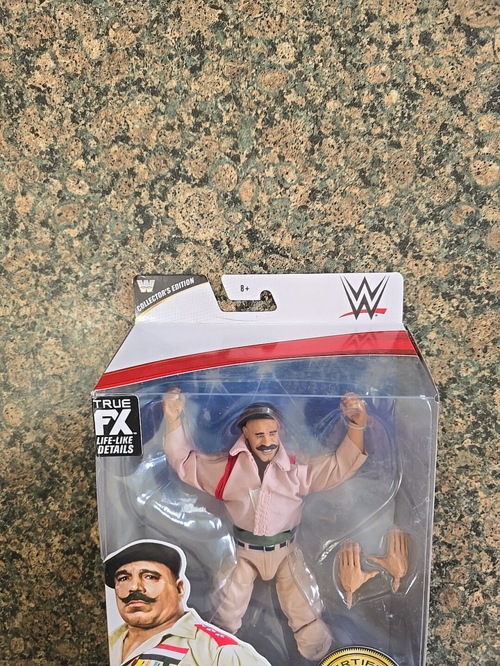 WWE Elite Legends Collectors Edition Colonel Mustafa (IRON SHEIK) Brand