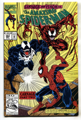 Amazing Spider-Man #362--venom--Carnage--comic book--NM- | eBay