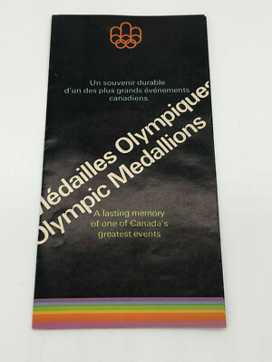 1976 MONTREAL OLYMPICS MEDALLIONS CANADA'S GREATEST EVENTS VINTAGE