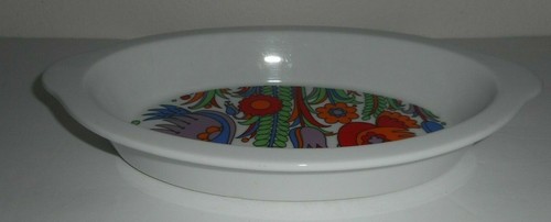 Royal Crown Oval Dish Bowl 33 696 Paradise Porcelain Ovenware Made in Japan Vint - Picture 7 of 10