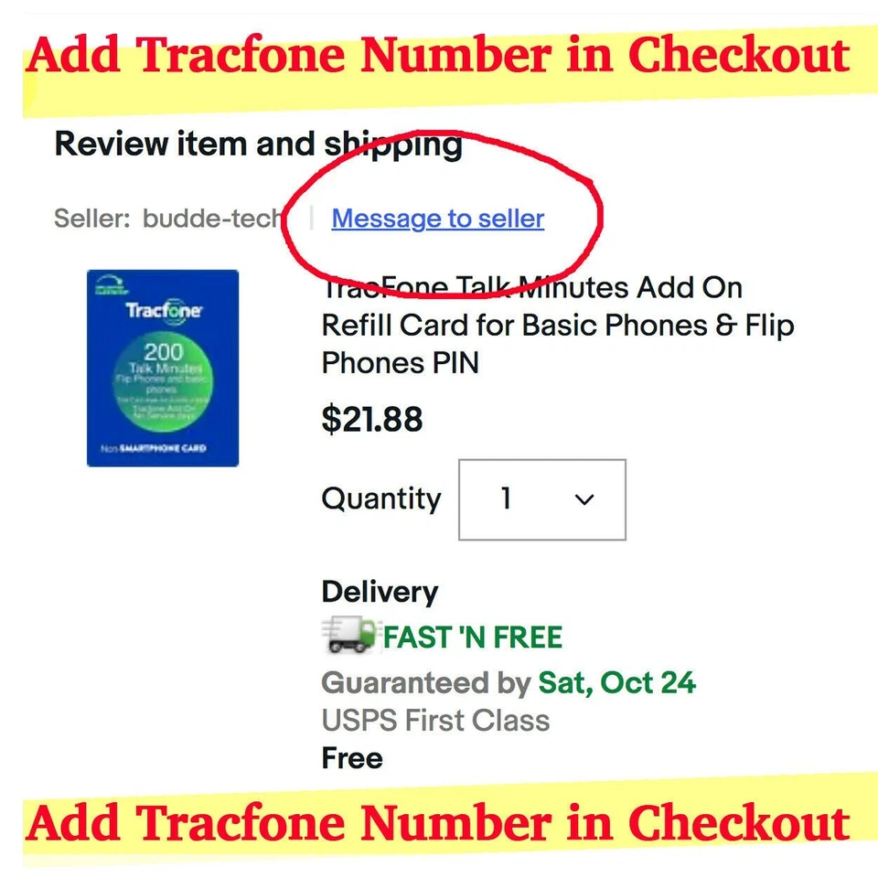 Tracfone 1 Year Plan 365 Days/400 Minutes/400 Txt/400mb *Direct Add 2 your phone - Image 2 of 4