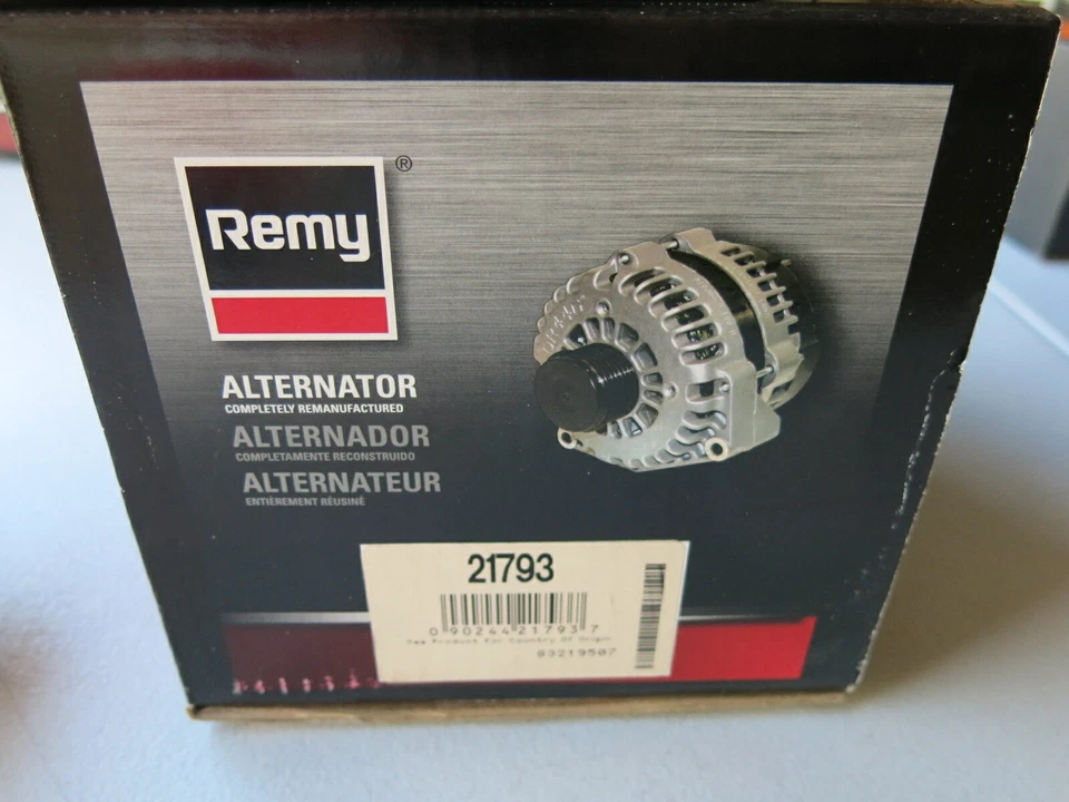 Alternator-VIN:W Remy 21793 Reman 适合雪佛兰、GMC 2000 — 第 3/3 张图片