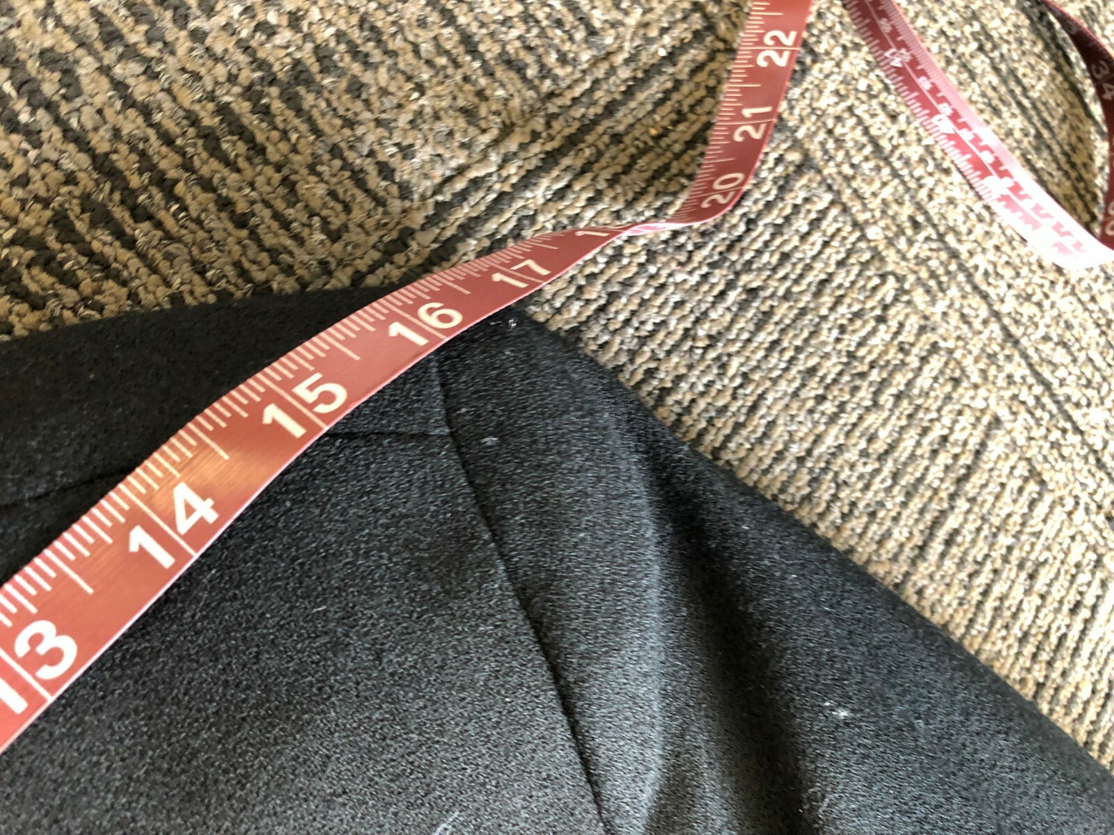 Talbots Black Wool Single Button Shoulder Pads Bu… - image 9