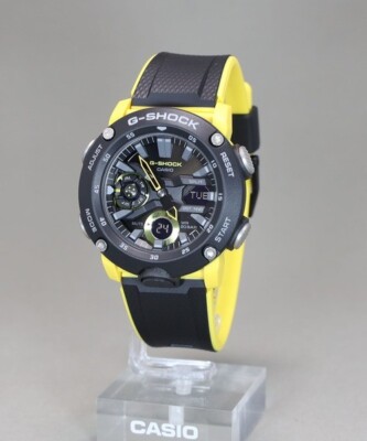 Casio G-Shock GA-2000-1A9JF 47mm Black Carbon Case with