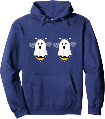 Funny Boo Bees Couples Halloween Costume Design Unisex Hooded Sweatshirt