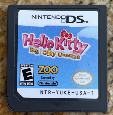 Nintendo DS Game Hello Kitty Big City Dreams Zoo NTR-YUKE-USA-1