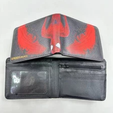 Spider-Man Cartoon PU Leather Wallet With Card Holder Bi-Fold Purse Wallets