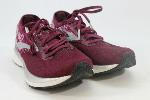 maroon brooks shoes