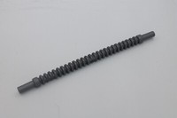 Lego Technic 2X Schlauch 10L Hose Flexible Ribbed 27328 Silber Flat Silver