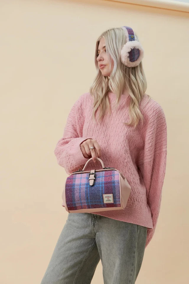 Твидовая докторская сумка Harris среднего размера - Изображение 2 из 4