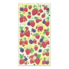 BERRY STICKERS Craft Scrapbook Sticker Sheet Kawaii Fruit Strawberry Blueberry