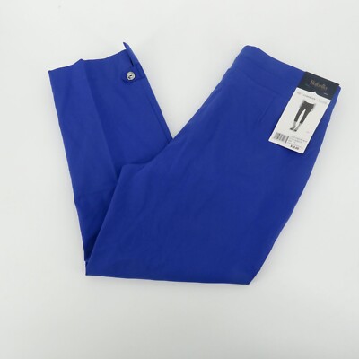Rafaella Womens Dazzling Blue Comfort Capri Pants Size 10 NWT $58