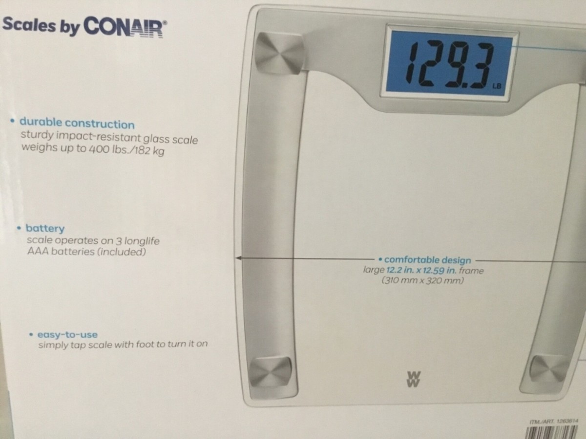 Digital Scale Conair Scale Costco Weight Watchers WW401GD Digital Glass  Scale By Conair ***, image size:1200x900