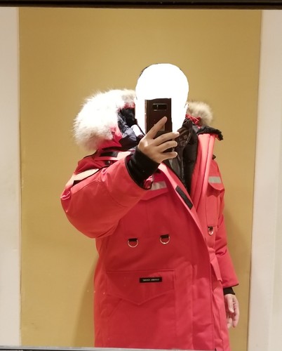 NEW RED LABEL "RED" CANADA GOOSE RESOLUTE MEN "MEDIUM" FITS LG-XL PARKA JACKET - Picture 2 of 12