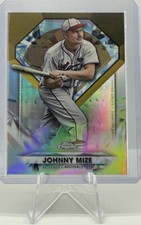 2022 Topps Chrome Update Baseball Johnny Mize Diamond Greats DGC-75 Cardinals