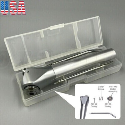 Dental 3 Way Air Water Spray Triple Syringe Handpiece w/ Free Nozzles Tips Tubes