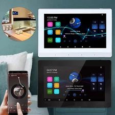 Touch Screen in wall Amplifier 7''Stereo Audio Background Music WIFI Bluetooth