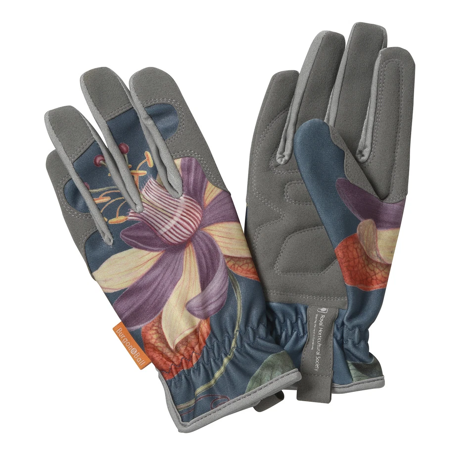 Burgon & Ball - Guantes RHS Passiflora con etiquetas de plantas de madera RHS Passiflora Foto 2 de 4