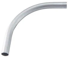 HALEX CO. 64407B, EMT Conduit Elbow, 3/4", 90D Bend, Galvanized, 1pc