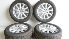 Porsche 958 Cayenne 18" Wheels Alloy Rims Summer Tires Set I.7