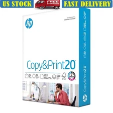 Premium Uncoated Copy Print Paper 20lb 8.5x11 500 Sheets Multi-Purpose New