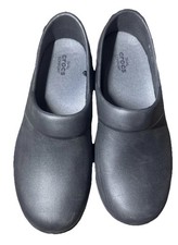 Black Crocs W7 Black Slip-On Shoes Dual Comfort Clogs Y2K Platform