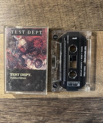 Test Dept. Terra Firma Cassette Tape