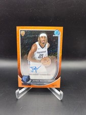 2025-26 Bowman Basketball Jahmai Mashack Orange Shimmer Rookie Auto /25