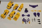 Vintage Hasbro Transformers G2 Yellow Devastator Constructicons Incomplete