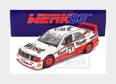 1:18 WERK83 Mercedes Benz 190E Evo Ii 2.5 16V #7 Dtm 1991 Kurt Thiim W18041005 M